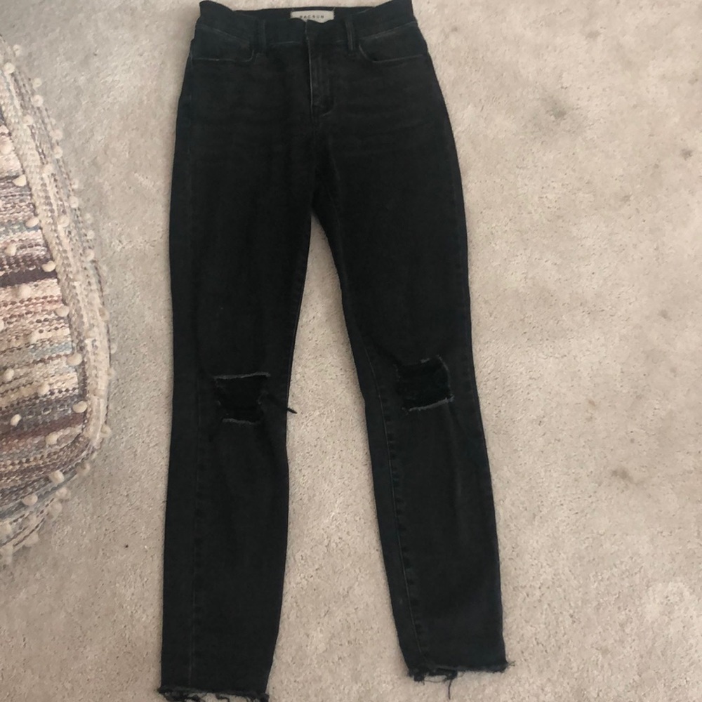 Black pac-sun skinny jeans